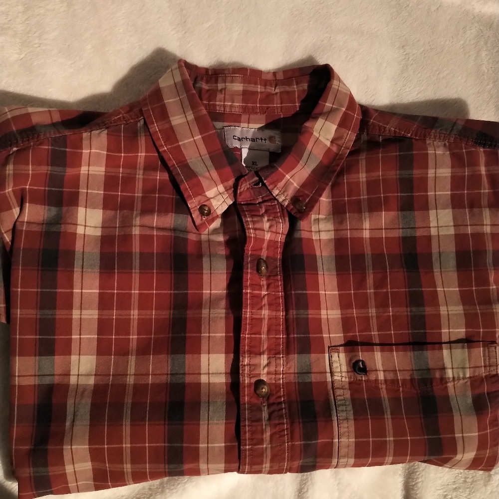 Carhartt XL men's button down new with no tag